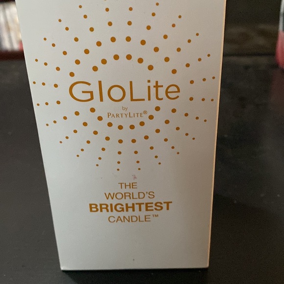 PartyLite GloLite pillarin Cucumber Ginger Mint - Picture 3 of 6